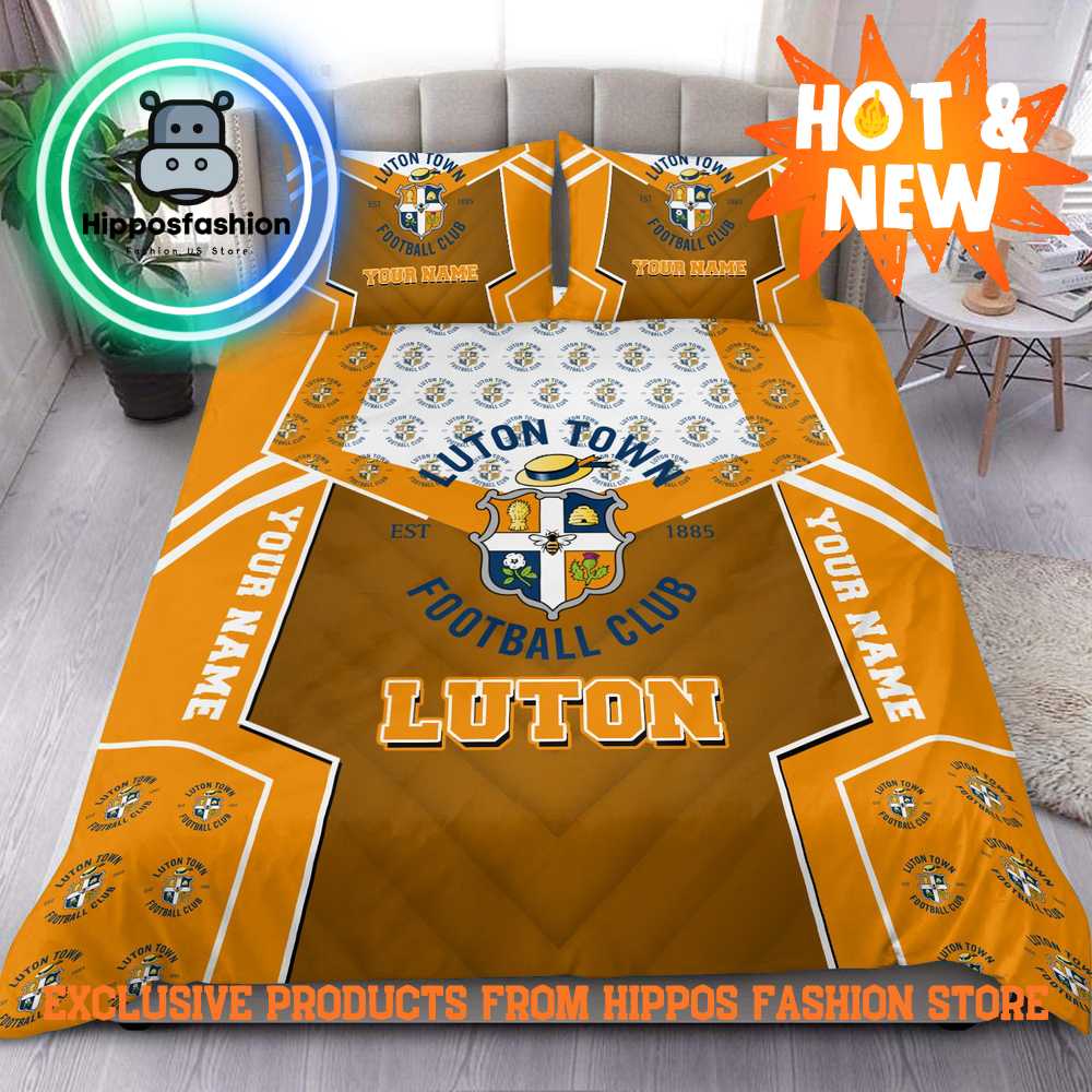 Luton Town EPL Personalized Christmas Bedding Set