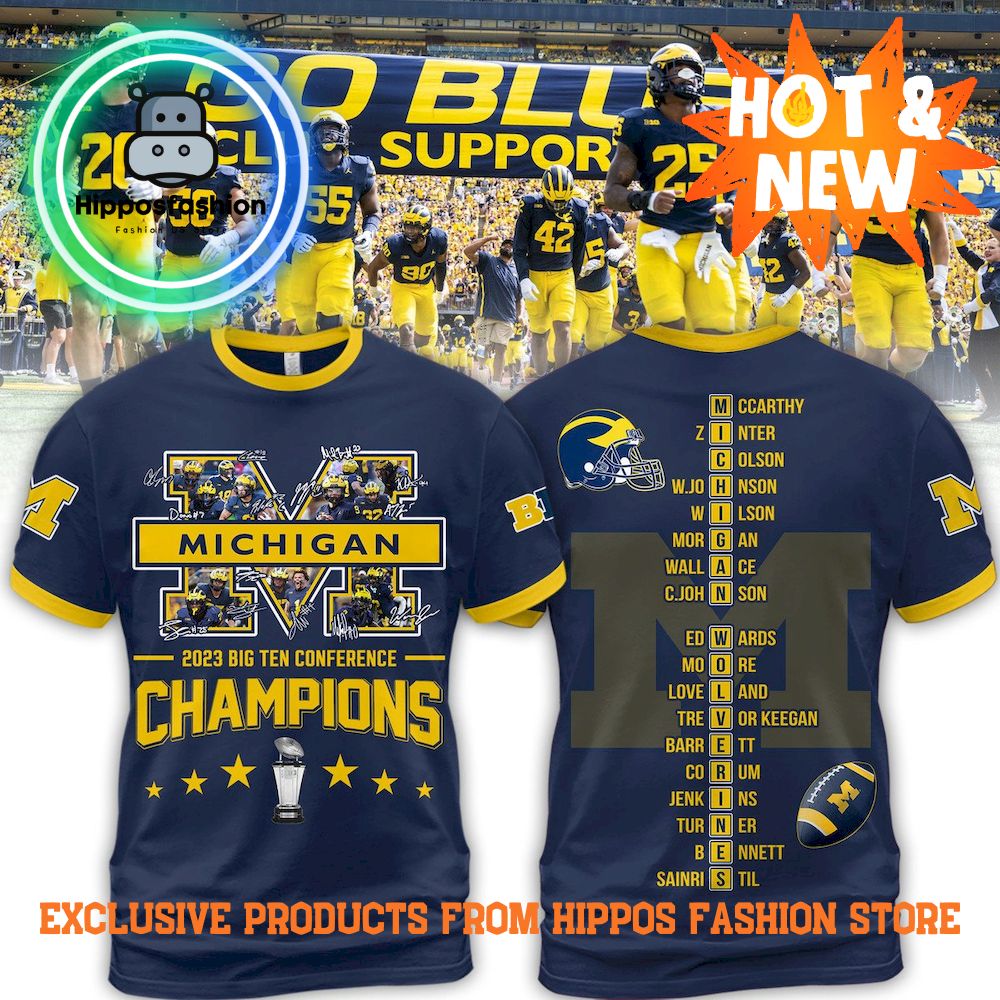 Michigan Wolverines Champions 2023 T-Shirt