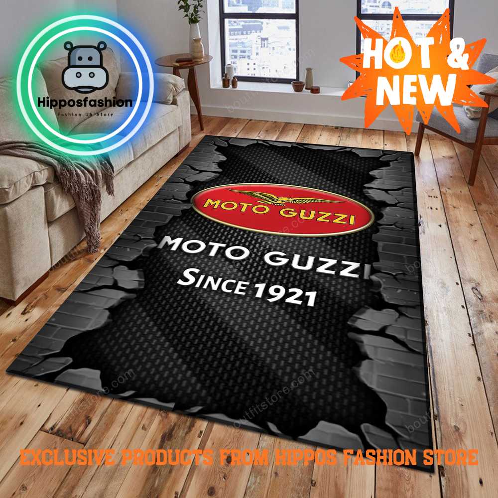 Moto Guzzi Motorcycles Rug Carpet