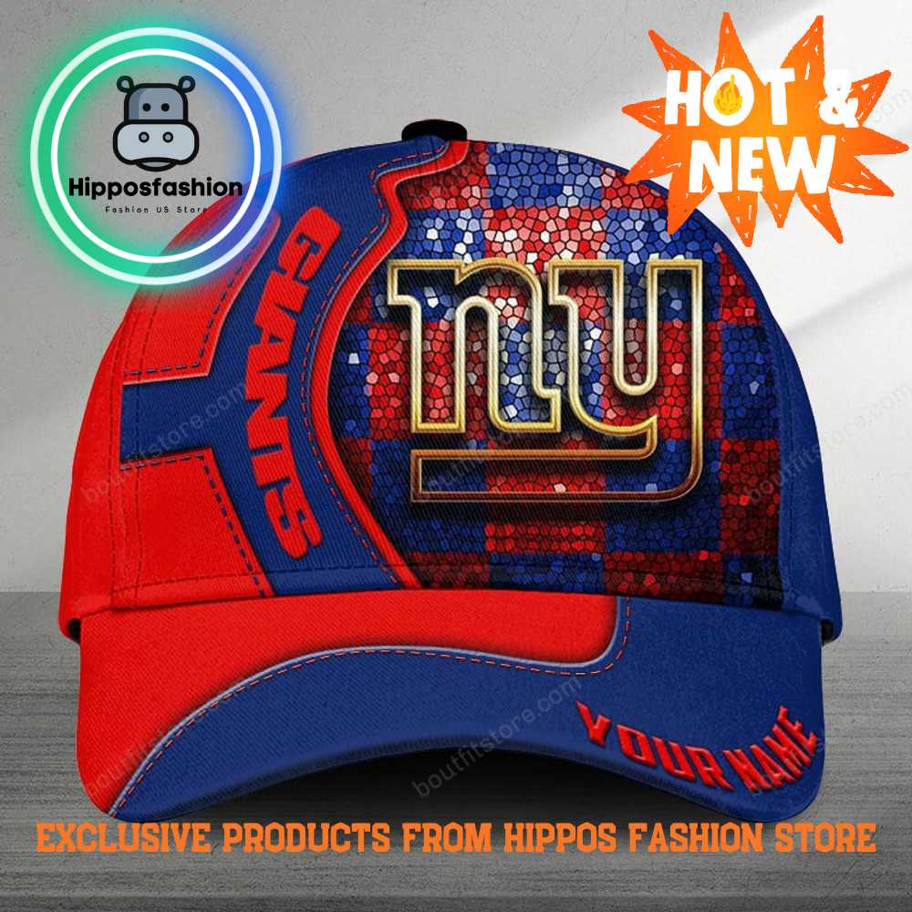New York Giants NFL Team Personalized Classic Cap