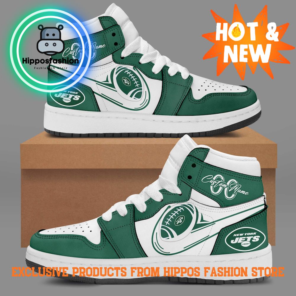 New York Jets NFL Green Air Jordan Shoes