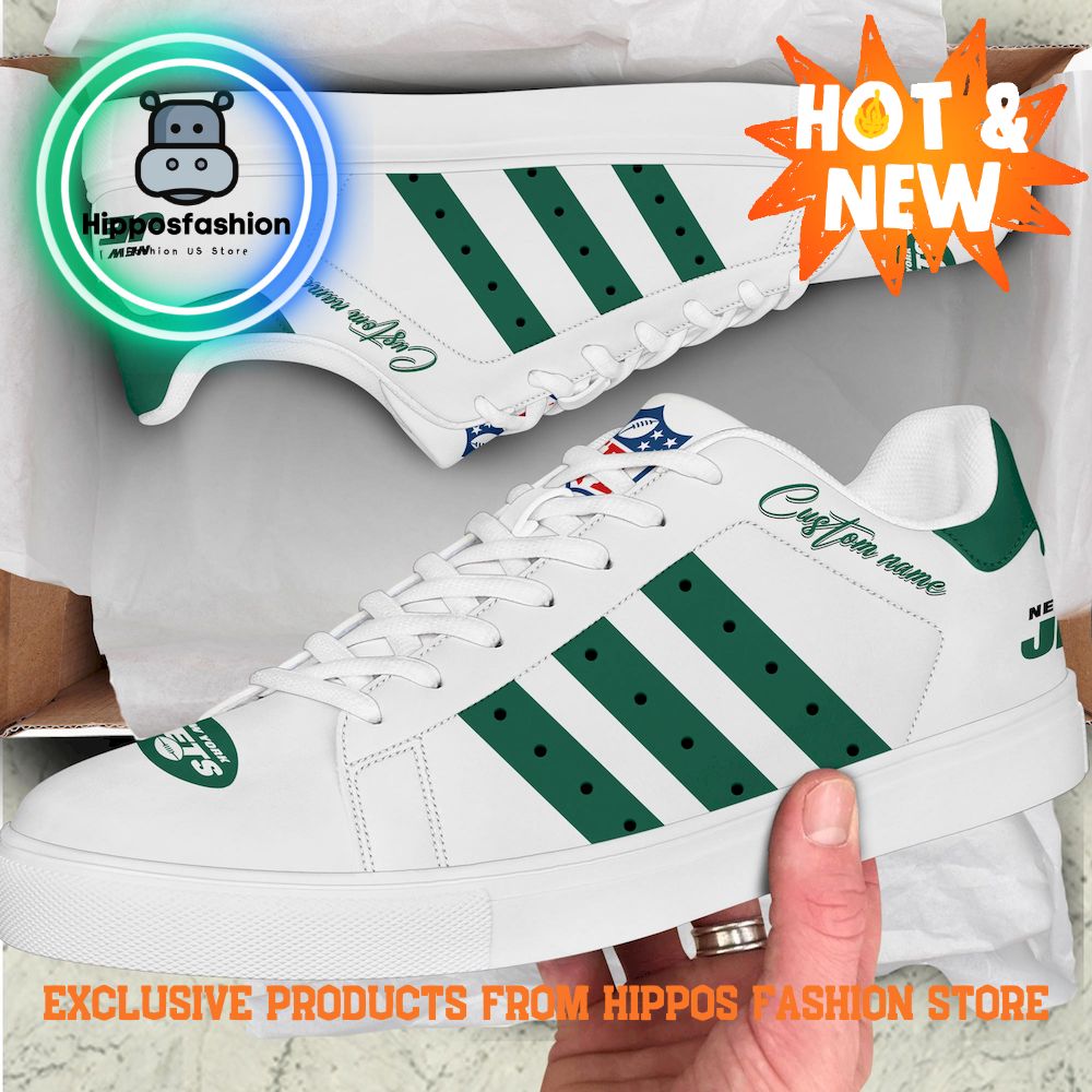 New York Jets NFL Team Stan Smith Shoes