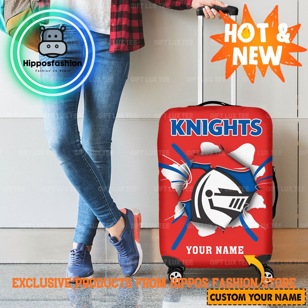 Newcastle Knights NRL Personalized Luggage Cover ikYmC.jpg