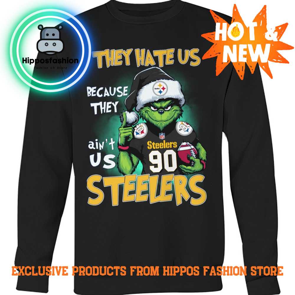 Pittsburgh Steelers They Hate Us Because They Aint Us Sweater GXQF.jpg