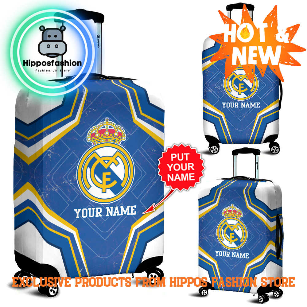 Real Madrid Personalized Luggage Cover