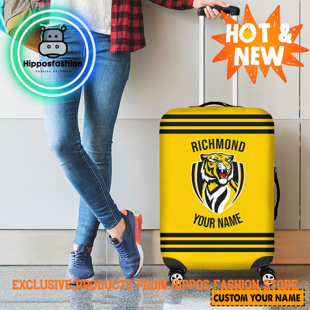 Richmond Tigers AFL Personalized Luggage Cover