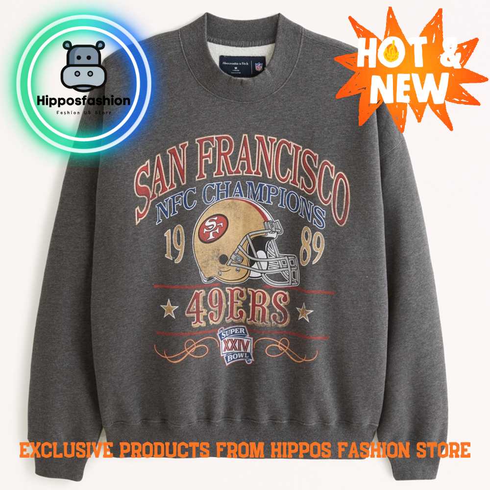 San Francisco 49ers Graphic Crew Sweatshirt
