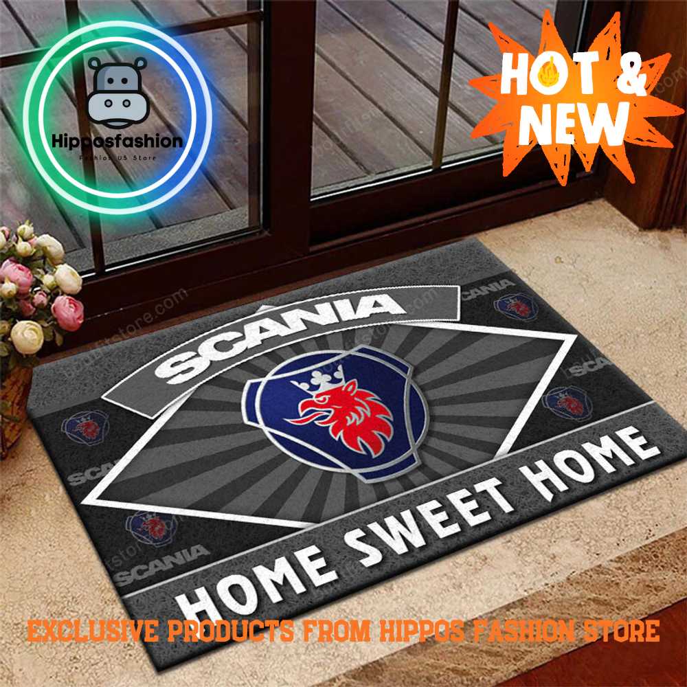 Scania Truck Home Sweet Home Rug Carpet