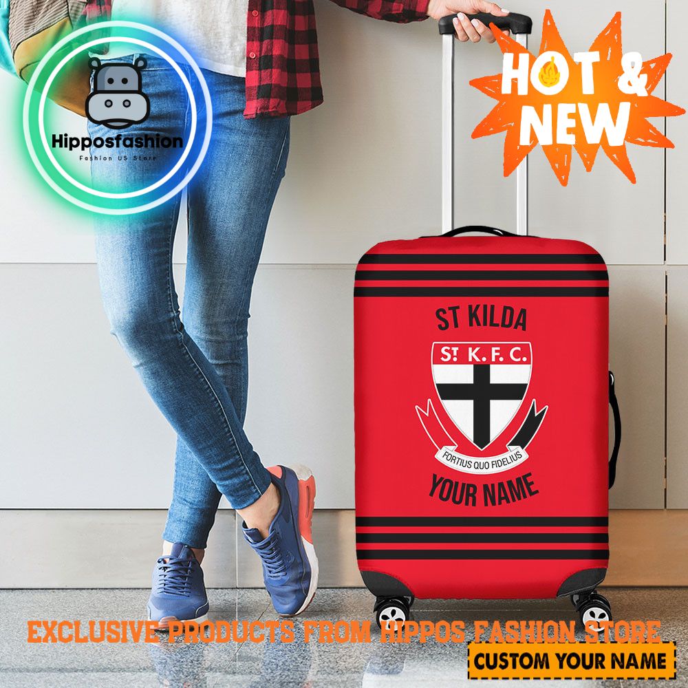 St Kilda Saints AFL Personalized Luggage Cover