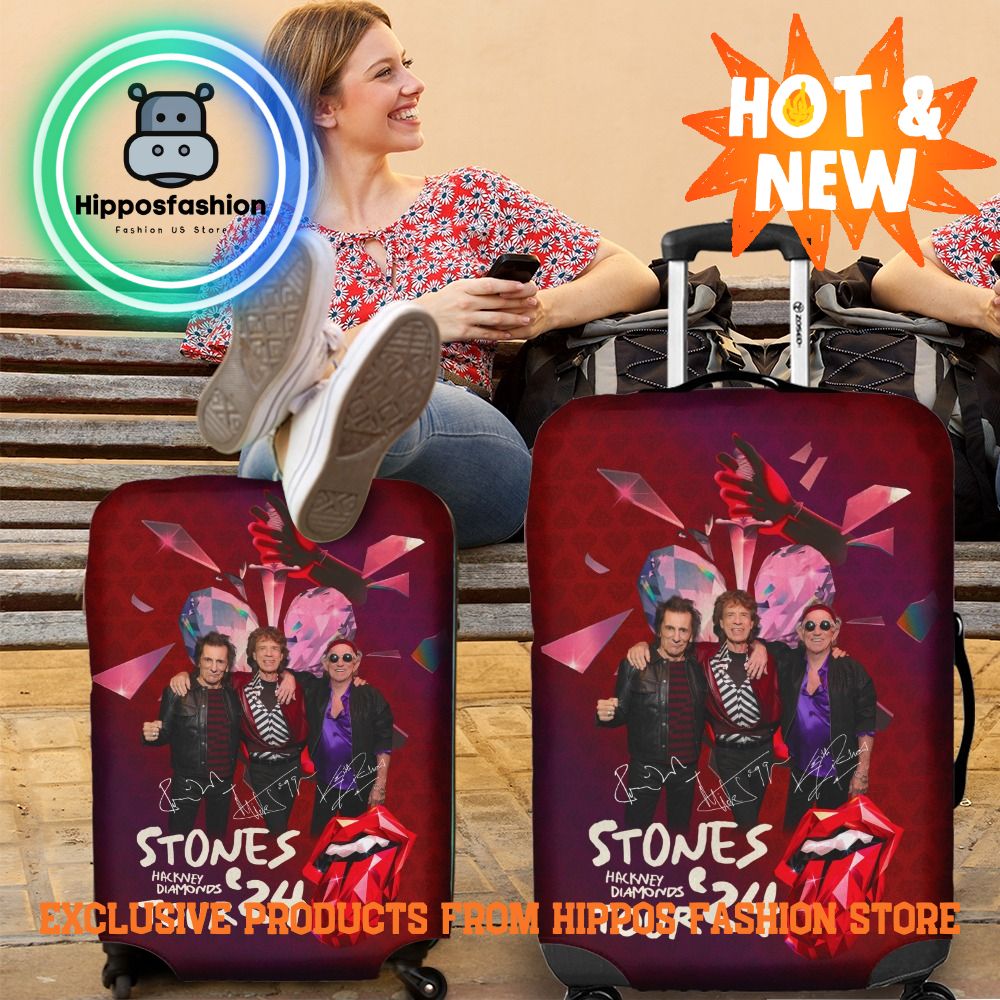 Stones Hackney Diamonds Tour 24 Luggage Cover