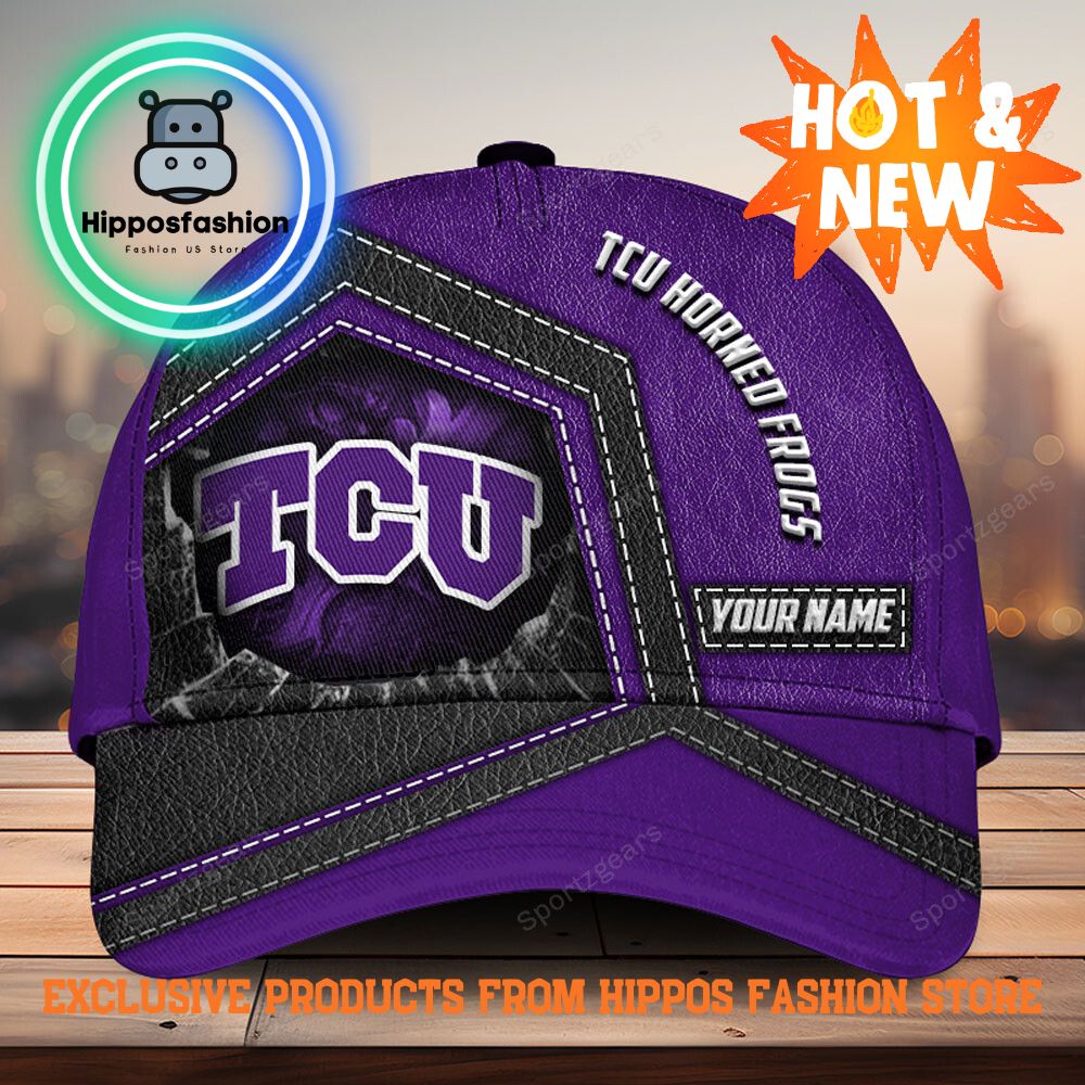TCU Horned Frogs NCAA Army Black Knights Personalized Cap