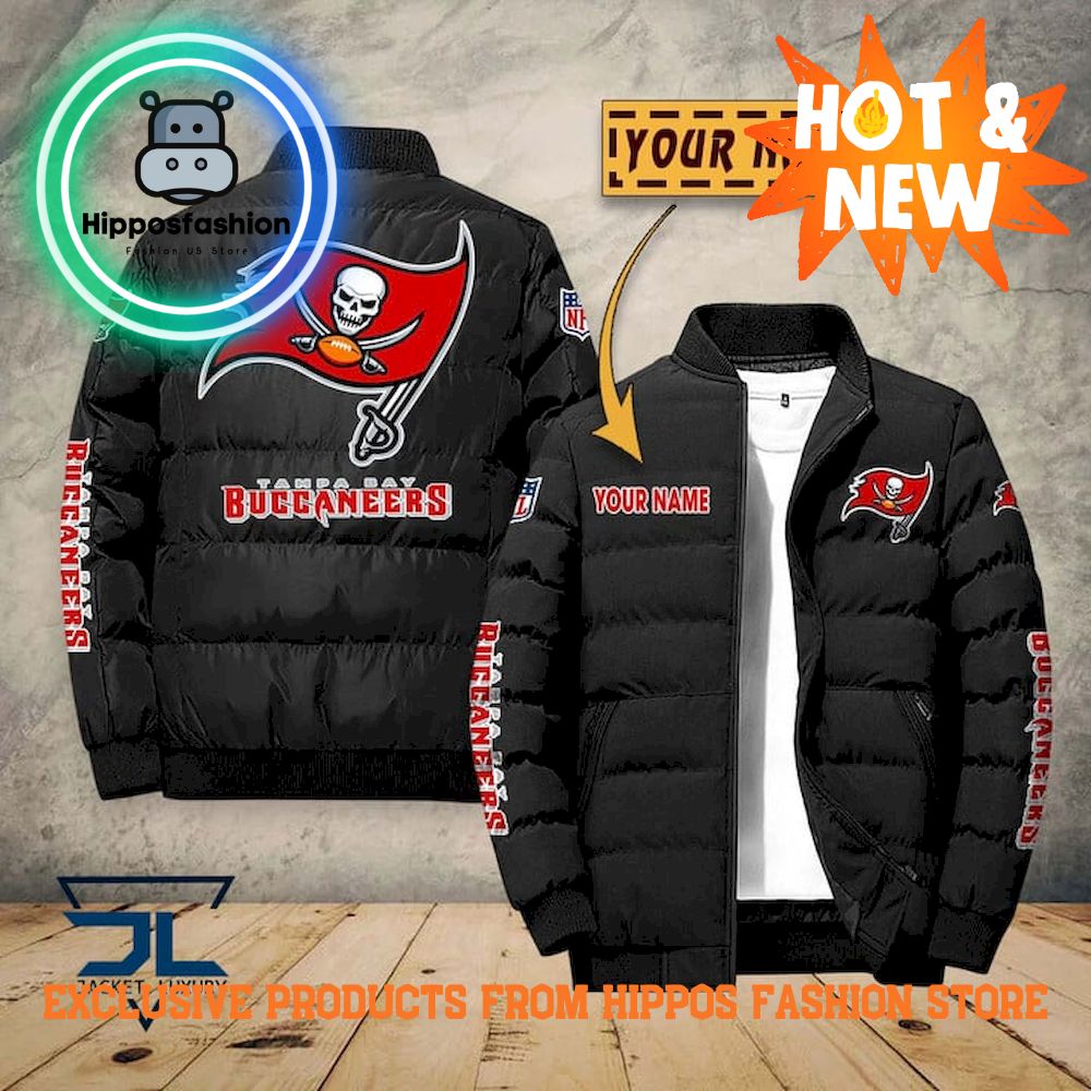 Tampa Bay Buccaneers NFL Personalized Puffer Jacket