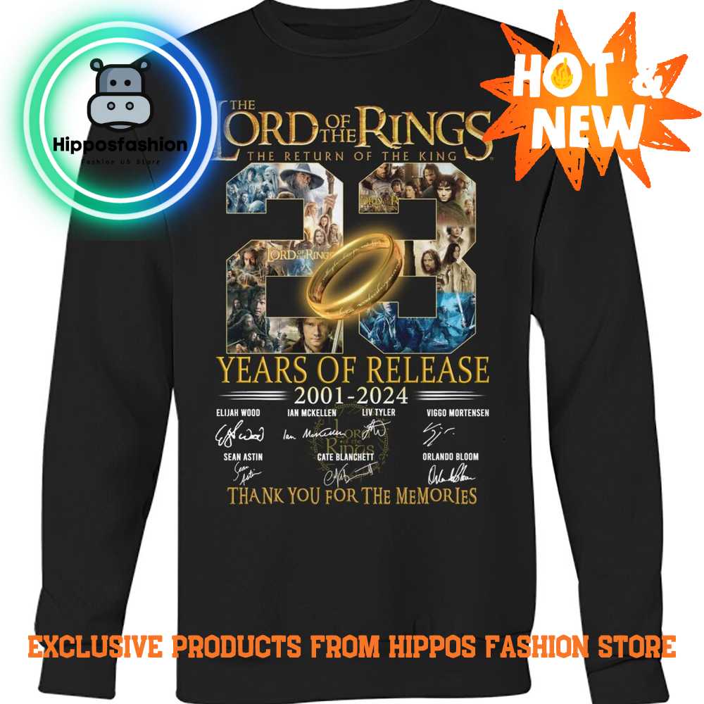 The Lord Of The Ring Year Of Release Sweater