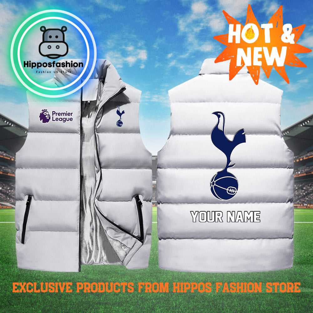 Tottenham Hotspur EPL Personalized White Cotton Vest