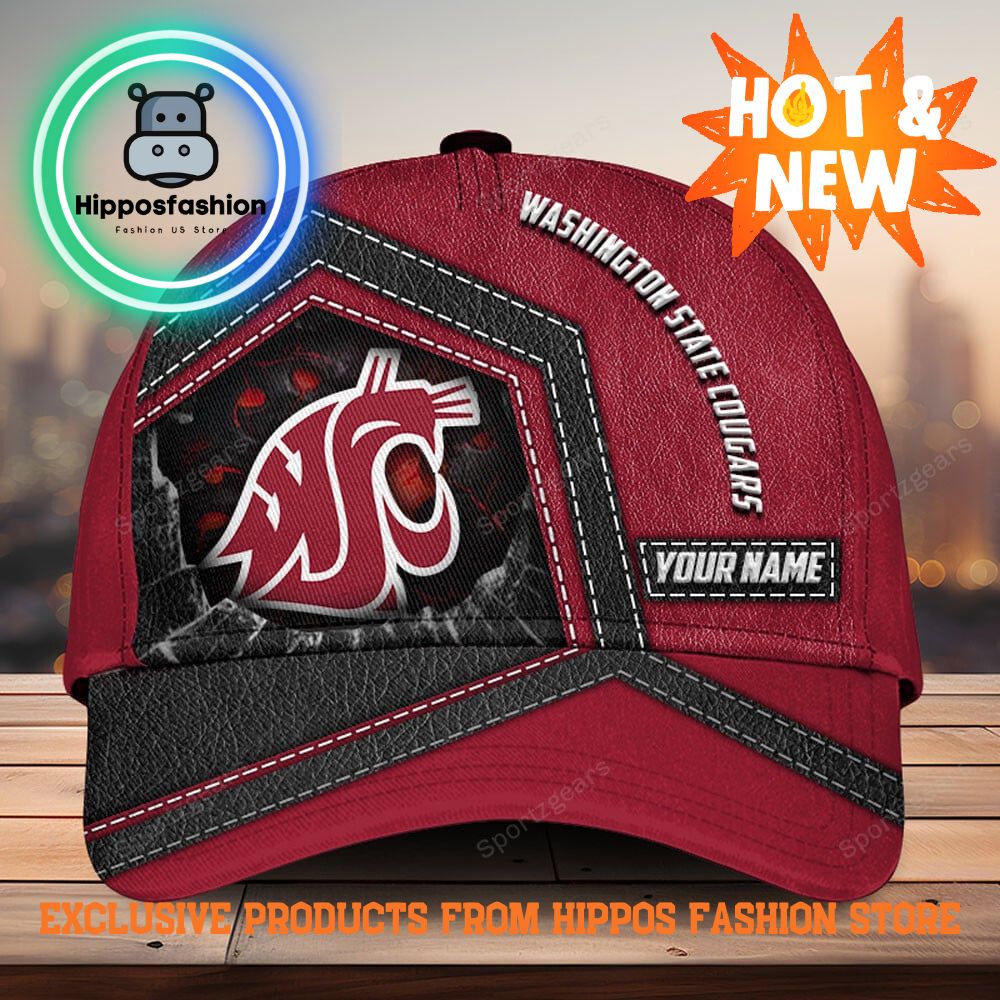 Washington State Cougars NCAA Army Black Knights Personalized Cap