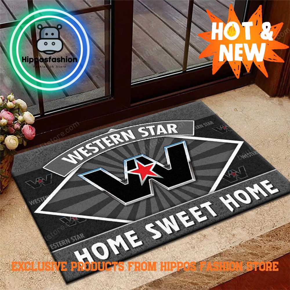 Western Star Truck Home Sweet Home Rug Carpet