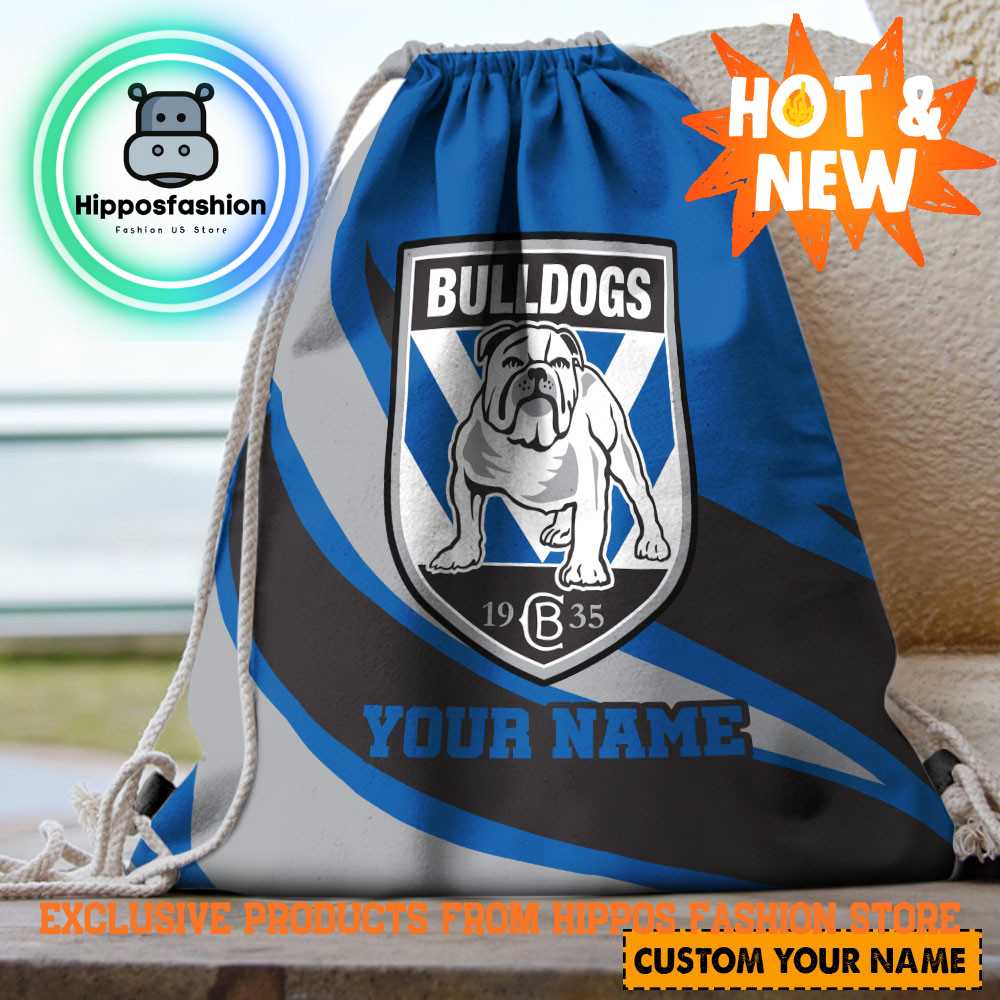 Canterbury Bankstown Bulldogs Personalized Backpack Bag