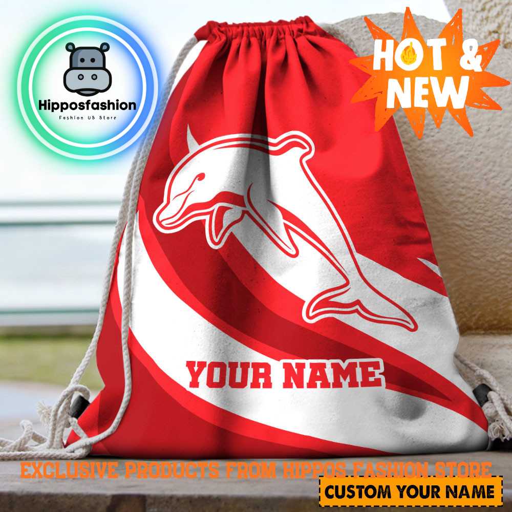 Dolphins Personalized Backpack Bag