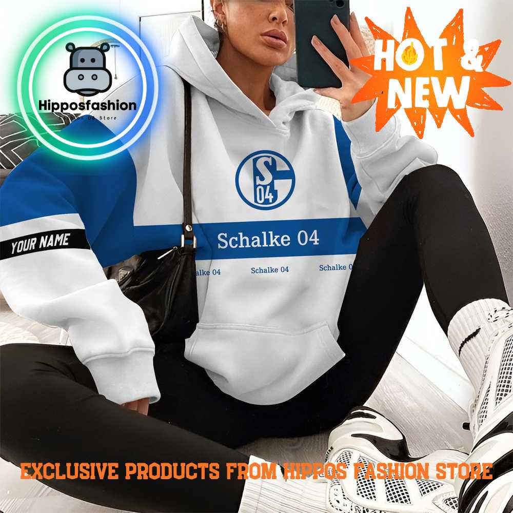 FC Schalke 04 New Personalized Hoodie Gifts For Fans