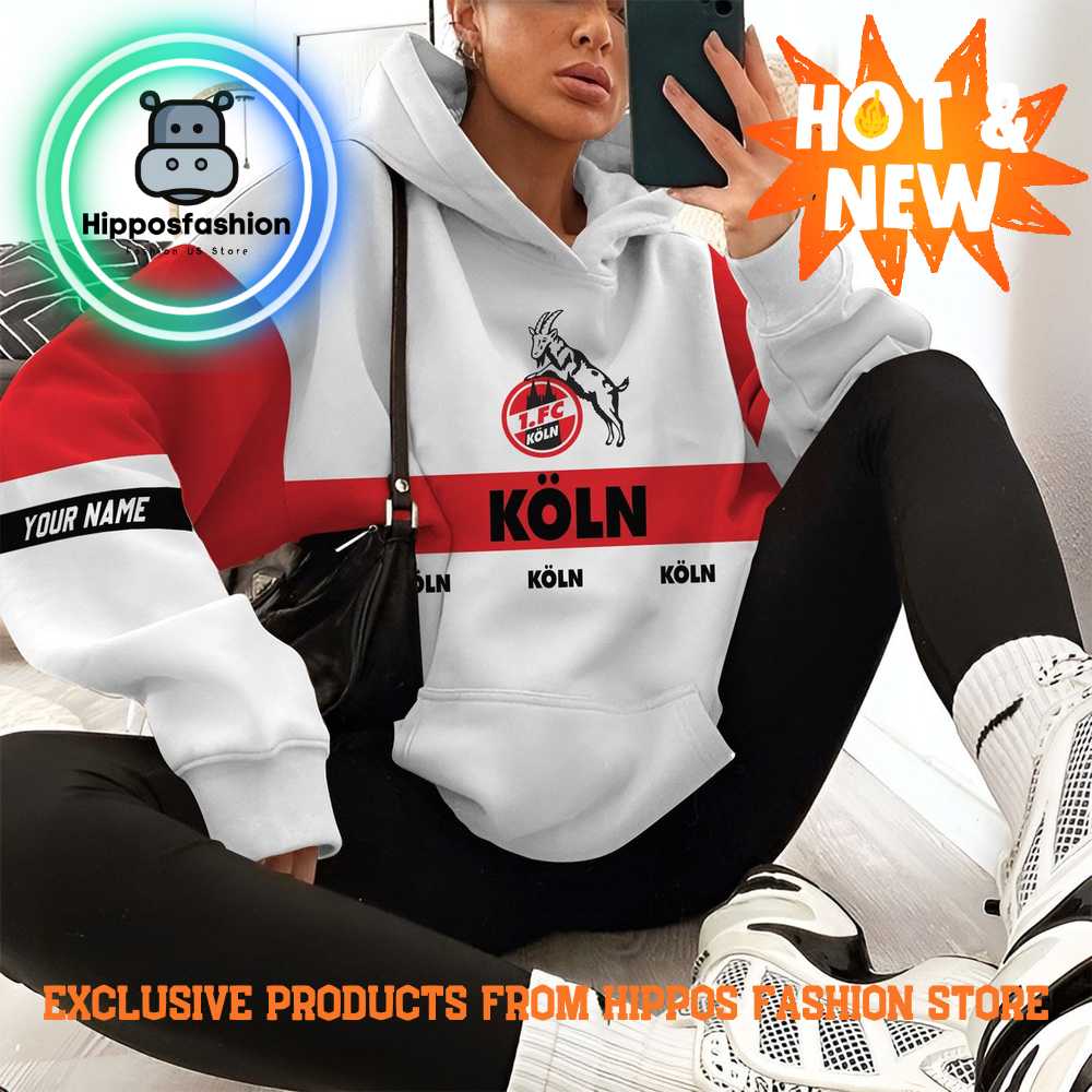 KÃ¶ln FC New Personalized Hoodie Gifts For Fans