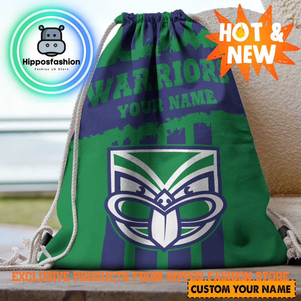 New Zealand Warriors NRL Personalized Backpack Bag