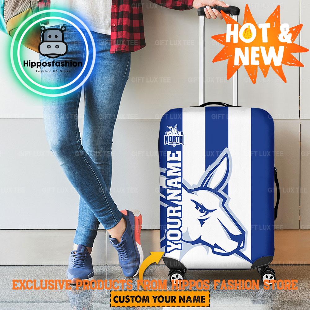 North Melbourne AFL Logo Personalized Luggage Cover
