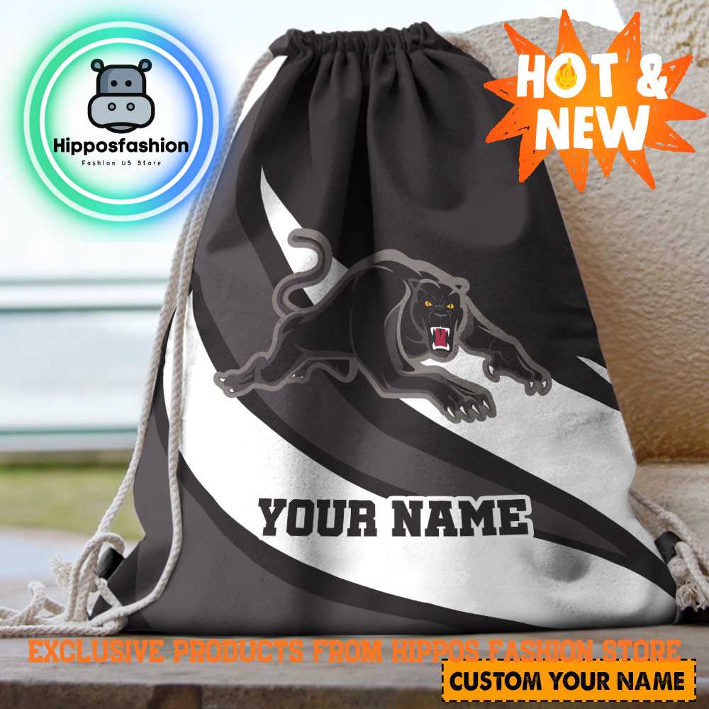 Penrith Panthers NRL Custom Name Backpack Bag