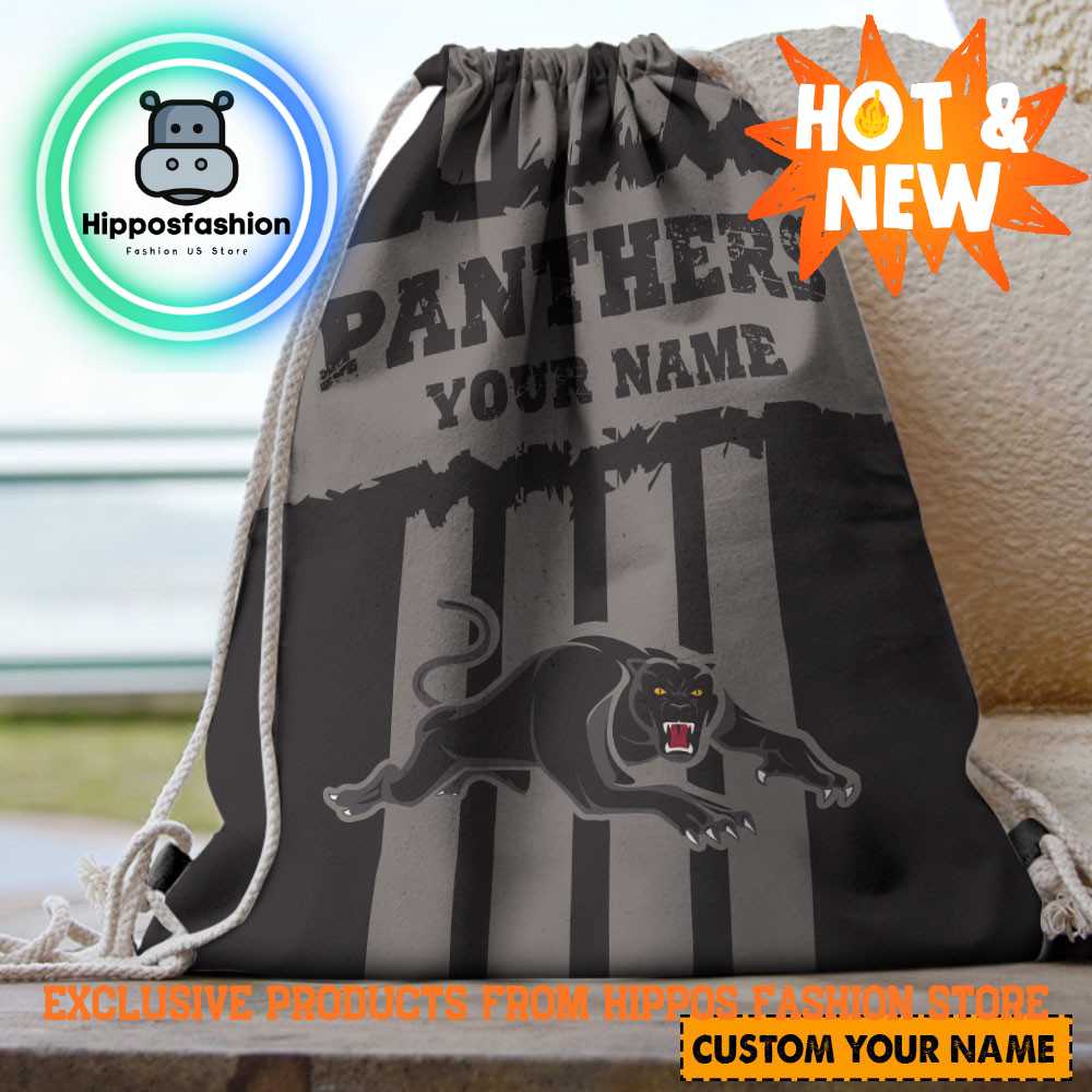 Penrith Panthers Personalized Backpack Bag