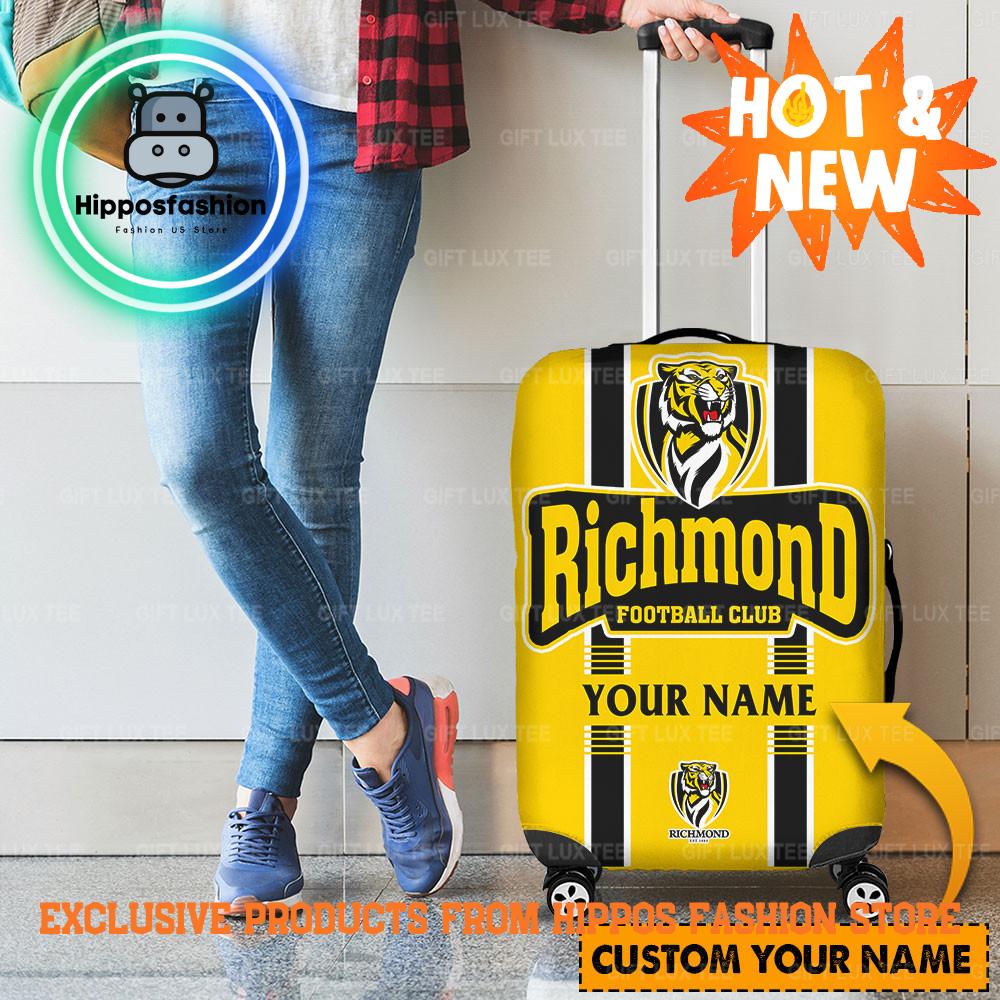 Richmond Tigers AFL Custom Name Luggage Cover