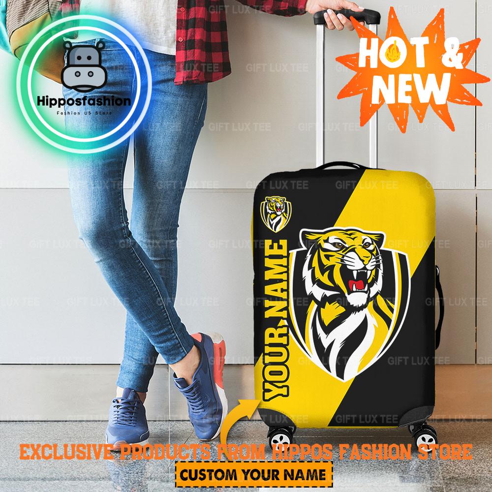 Richmond Tigers AFL Logo Personalized Luggage Cover