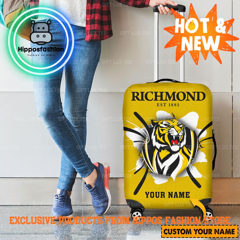 Richmond Tigers Logo Personalized Luggage Cover