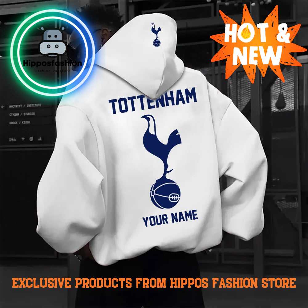 Tottenham Hotspur EPL Special Personalized New White Hoodie