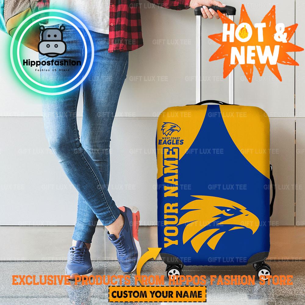 West Coast Eagles AFL Logo Personalized Luggage Cover