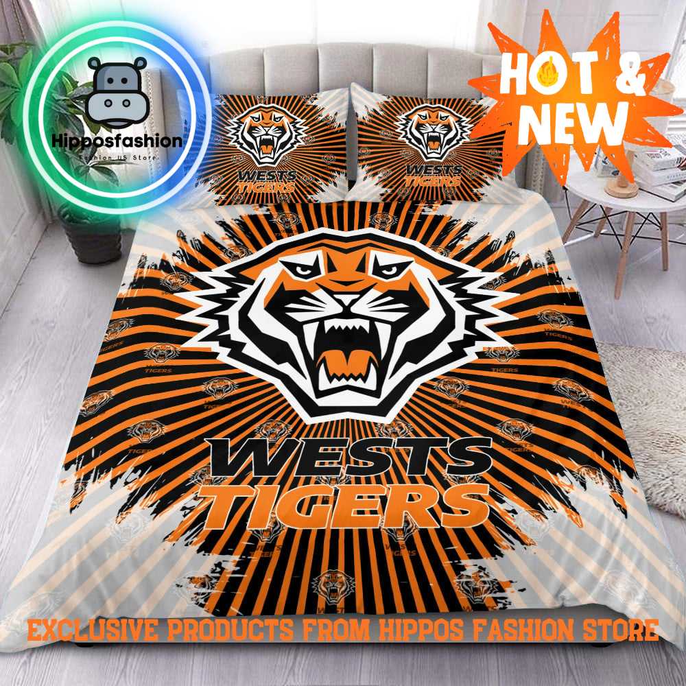 Wests Tigers New NRL Bedding Set
