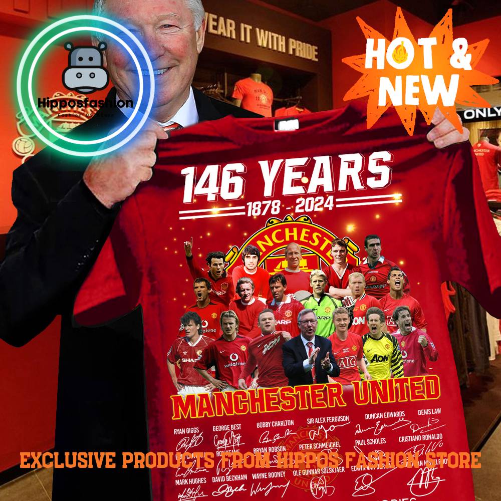 Manchester United Years Thank You For The Memories Shirt