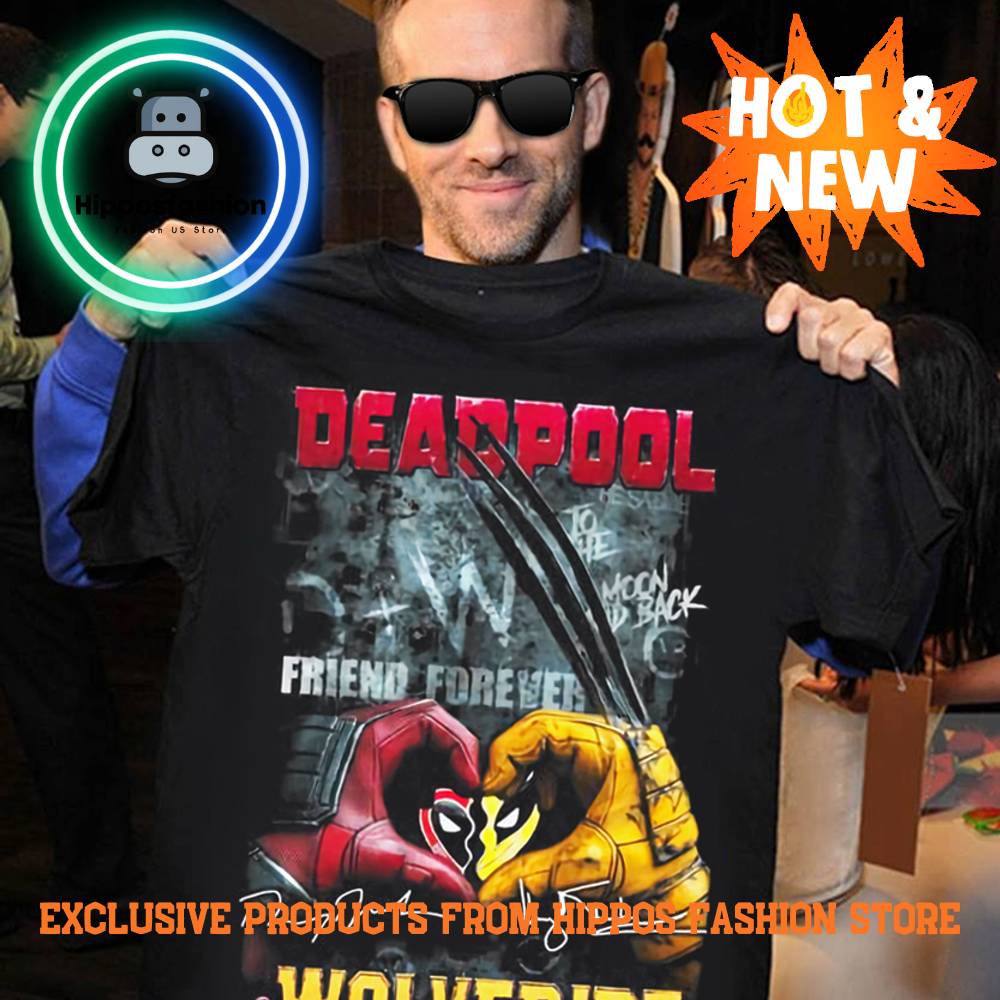 Deadpool Wolverine Signature Love Shirt