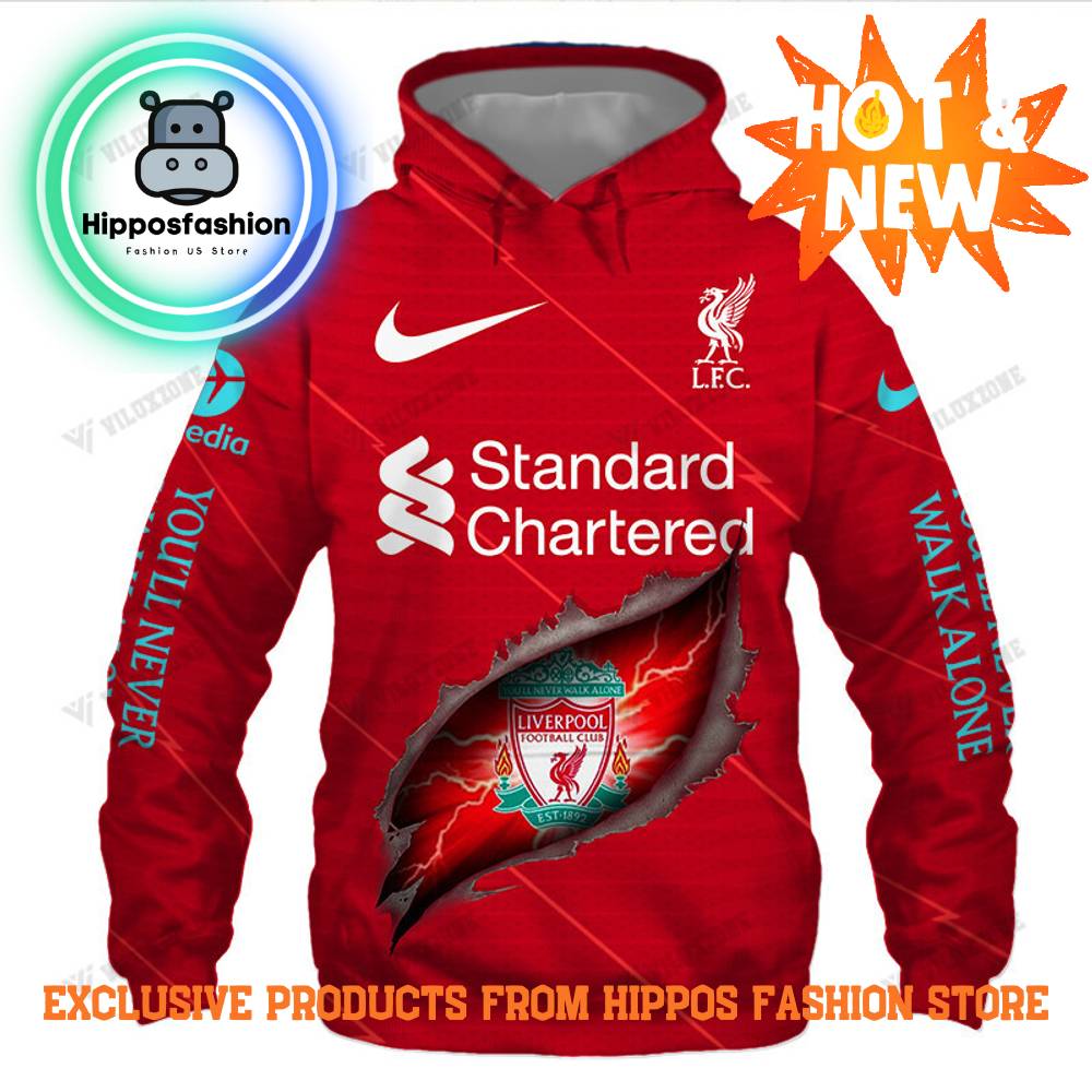 Liverpool Football Club EPL Full Printing Hoodie