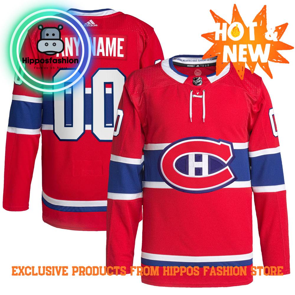 Montreal Canadiens Adidas Red Home Primegreen Hockey Jersey