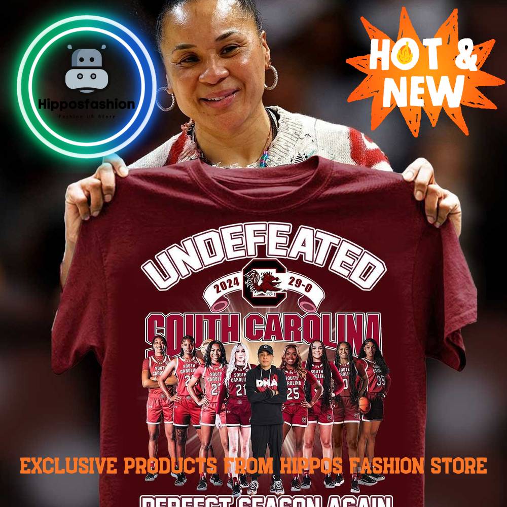Undefeated South Carolina Gamecocks Tshirts